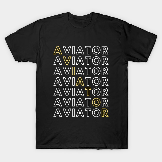 Aviator T-Shirt by Jetmike